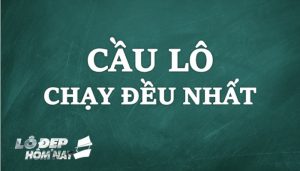 Cầu lô chạy đều nhất